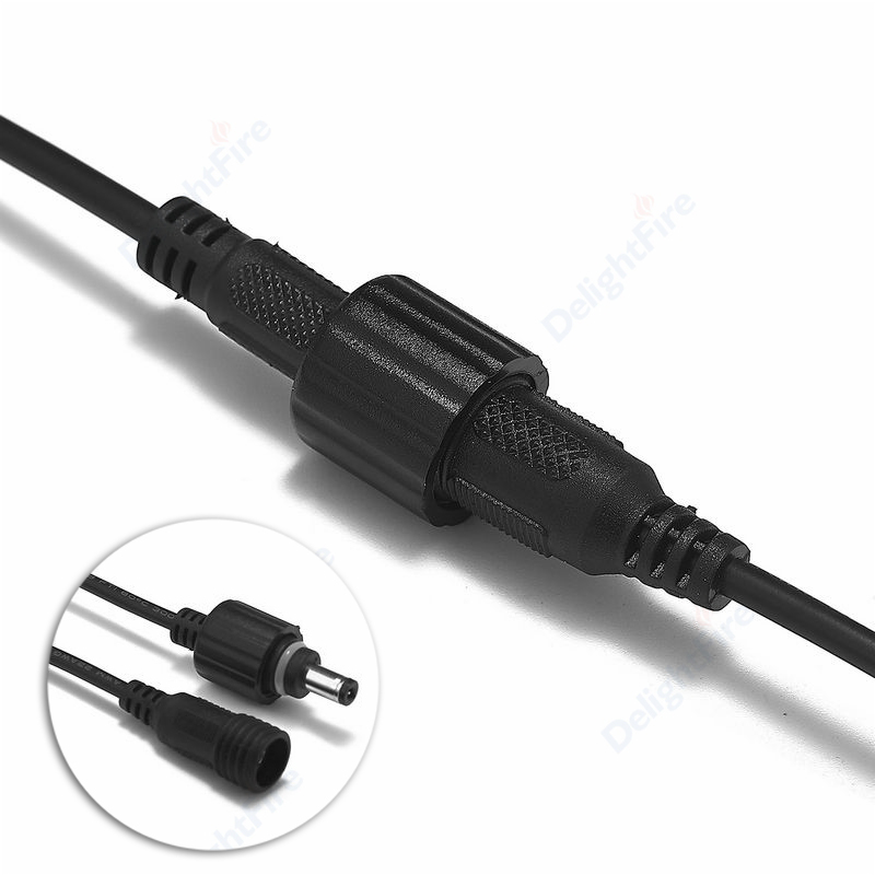Extension Cord Outdoor - Waterproof DC Pigtail Power Cable 22AWG