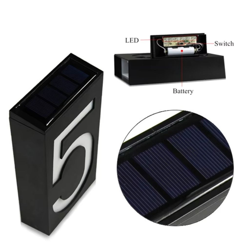 Easy Install Solar LED House N – Outdoor Power Number recenzja i cena