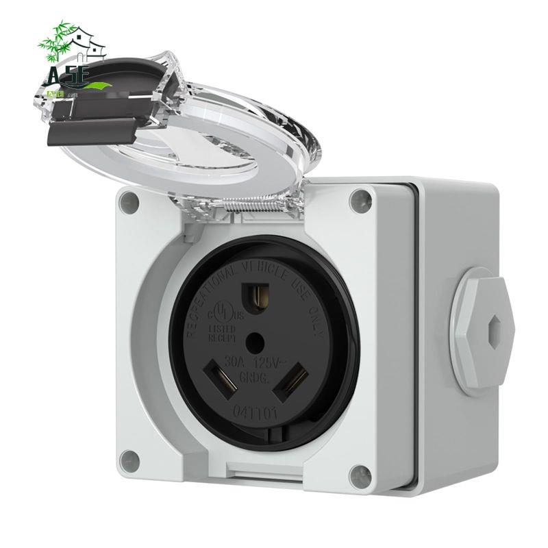 A05E-30Amp Power Outlet Box,12 – Outdoor Power Receptacle Box recenzja i cena