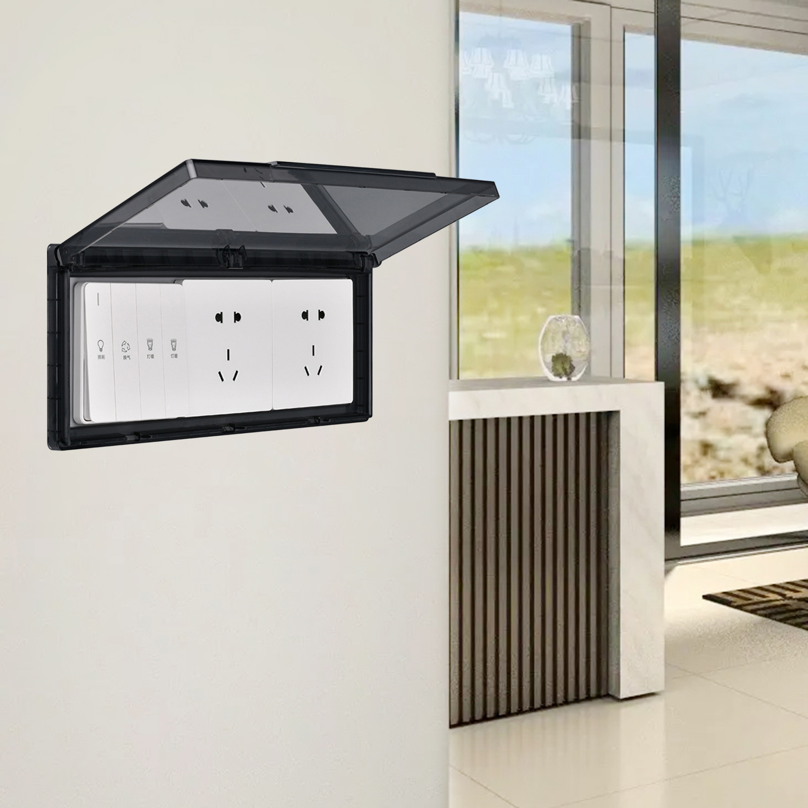 3 Gang Waterproof Outlet Cover – Outdoor Power Outlet Cover recenzja i cena