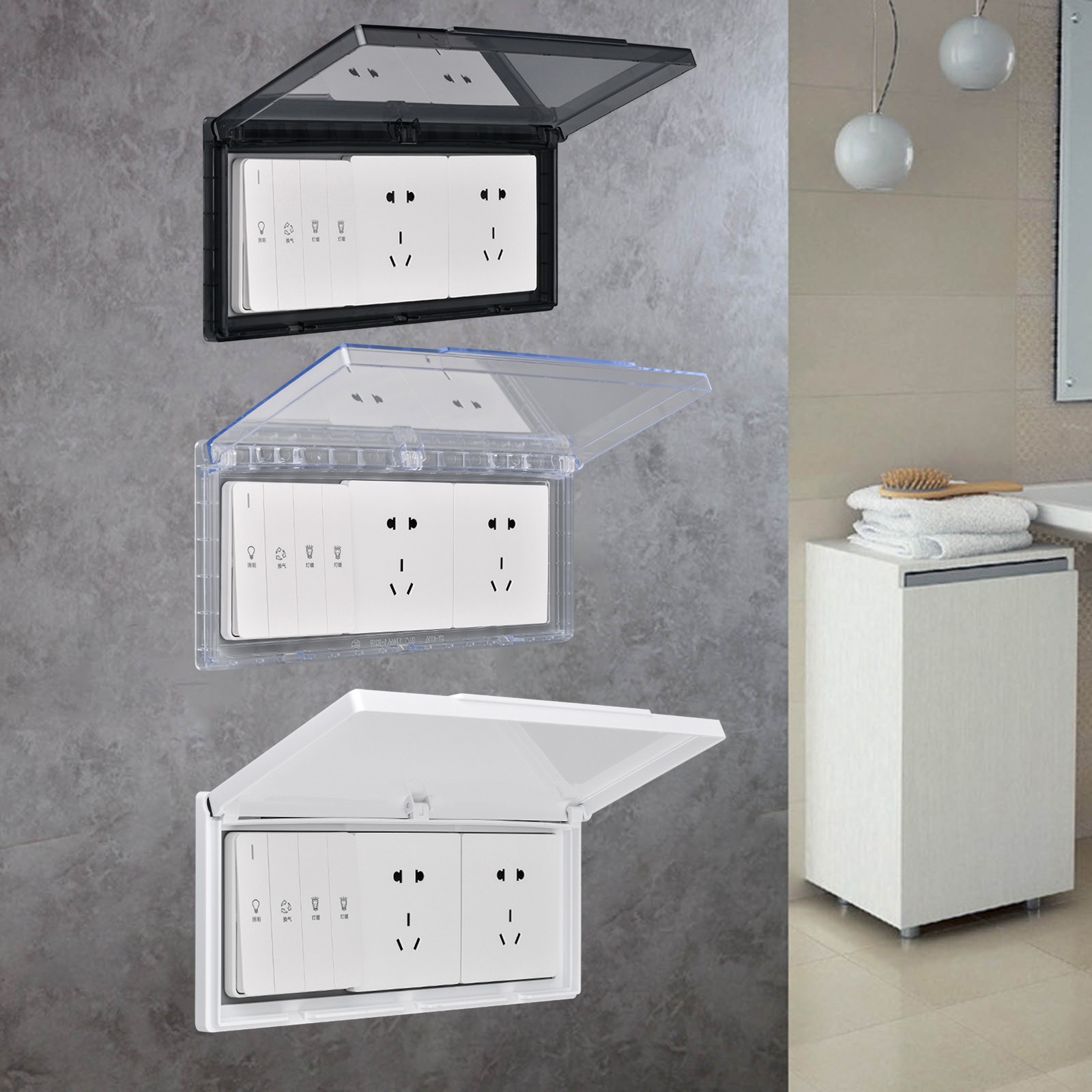 3 Gang Waterproof Outlet Cover – Outdoor Power Outlet Cover recenzja i cena