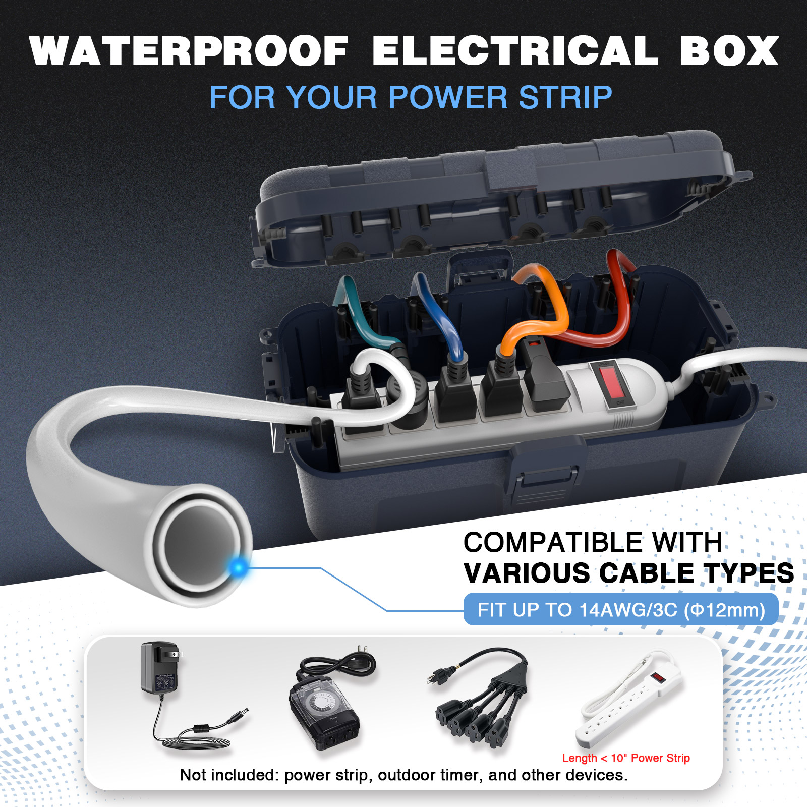 Outdoor Electrical Box Waterpr – Extension Cord Outdoor recenzja i cena