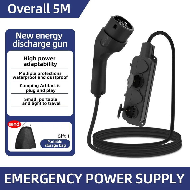 Portable 16A 4KW Electric Car  – Outdoor Power Lead recenzja i cena