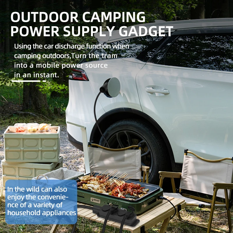 Portable 16A 4KW V2L Cable Ele – Outdoor Power Vac recenzja i cena