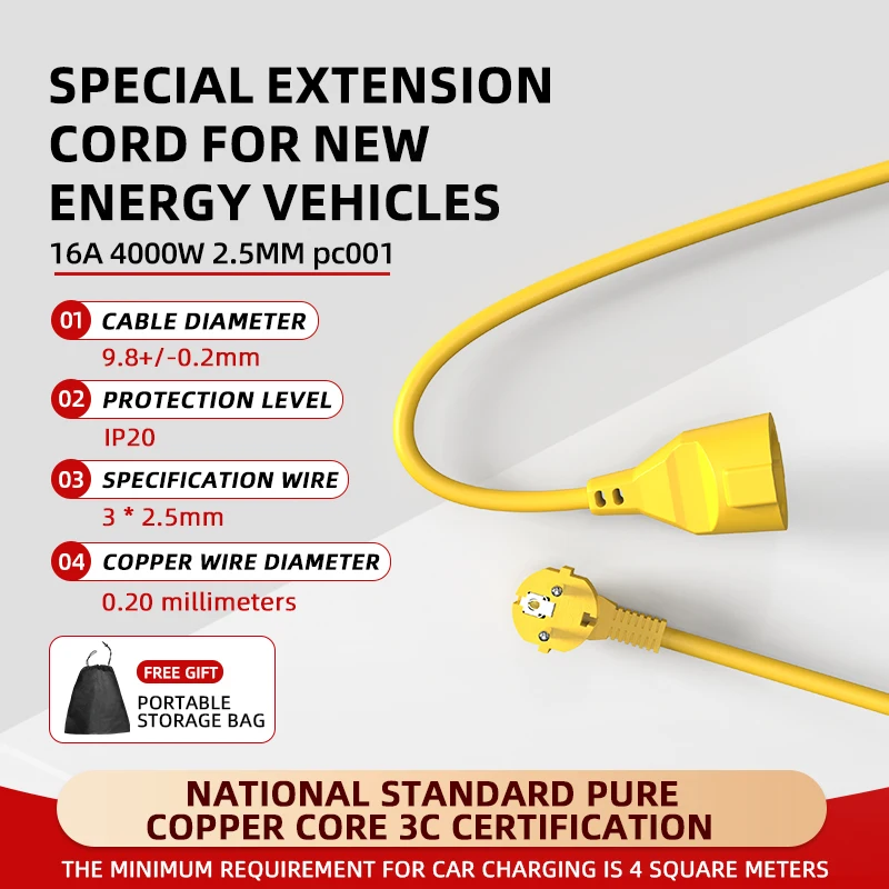16A EU Schuko Power Strip 4KW  – Extension Cord Outdoor recenzja i cena