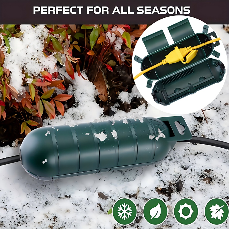 1 durable PVC outdoor extensio – Outdoor Power Outlet Cover recenzja i cena