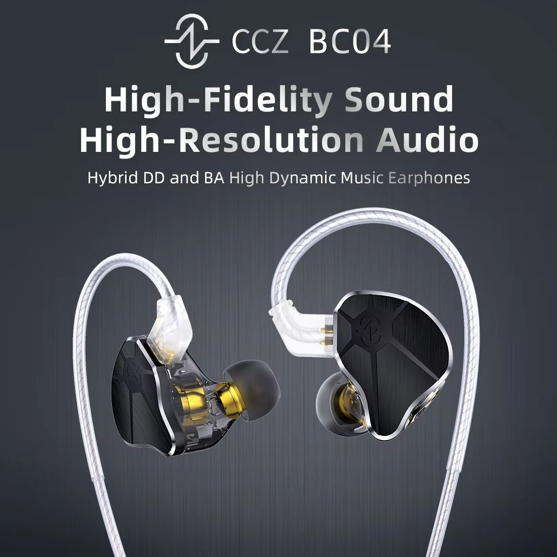 CCZ BC04 1DD+1BA Hybrid IEM He – Outdoor Power Outlet Cover recenzja i cena