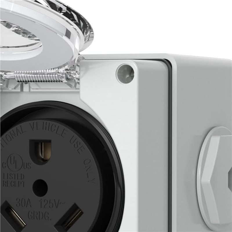 A25I-2X 30Amp Power Outlet Box – Outdoor Power Receptacle Box recenzja i cena