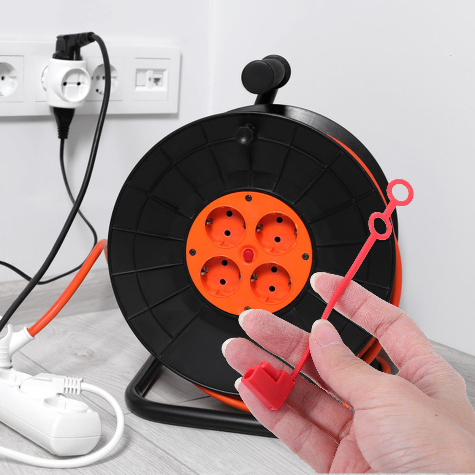 10Pcs Cable Connector Dustproo – Outdoor Power Line Cover recenzja i cena