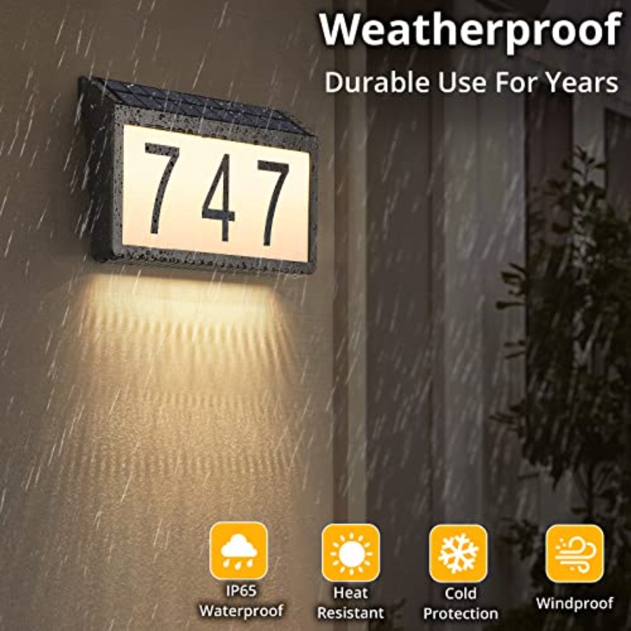 Pack Solar Powered Address Sig – Outdoor Power Number recenzja i cena