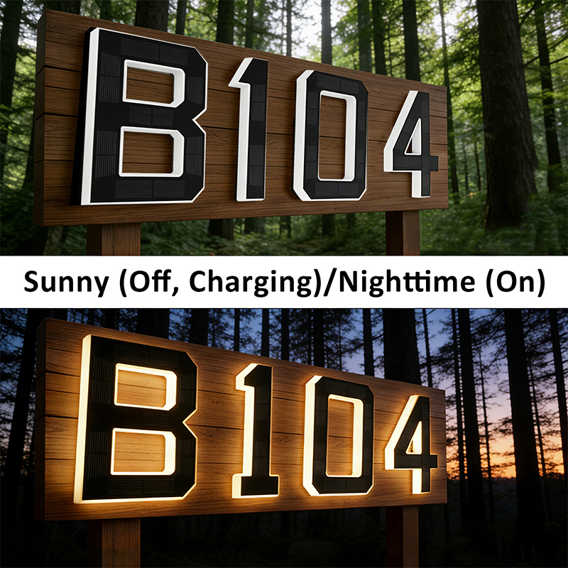 Solar Powered House Number Sig – Outdoor Power Number recenzja i cena