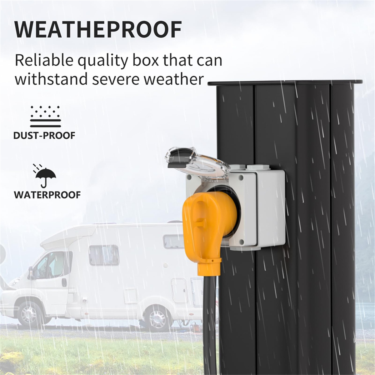 A83Z 30Amp Power Outlet Box,12 – Outdoor Power Receptacle Box recenzja i cena