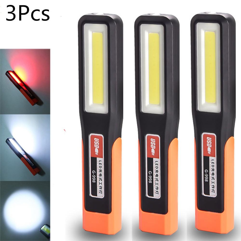 3pcs Powerful COB LED Work Lig – Outdoor Power Repair recenzja i cena
