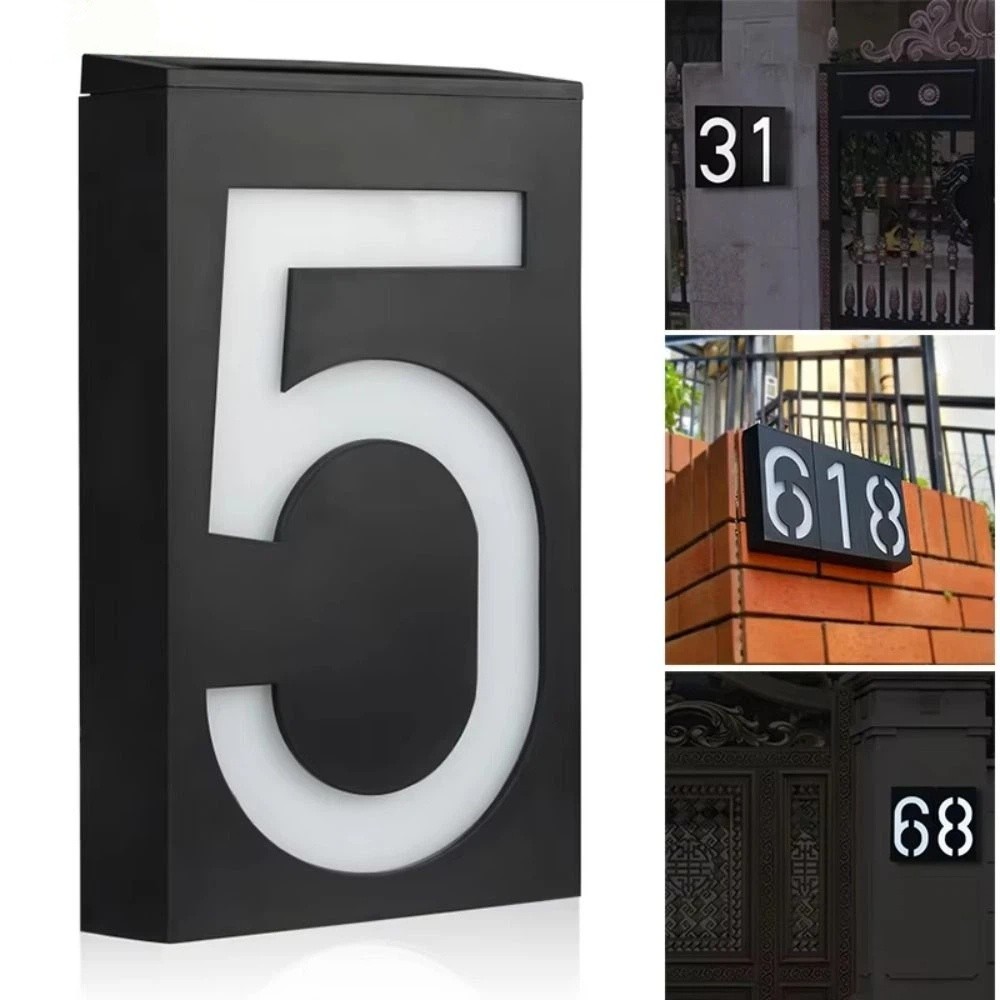 Easy Install Solar LED House N – Outdoor Power Number recenzja i cena