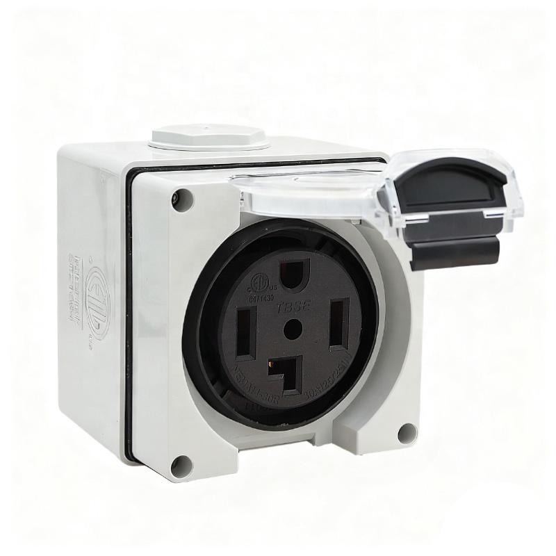 30Amp Power Outlet Box NEMA 14 – Outdoor Power Receptacle Box recenzja i cena