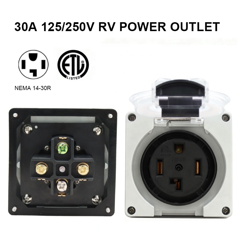 30Amp Power Outlet Box NEMA 14 – Outdoor Power Receptacle Box recenzja i cena