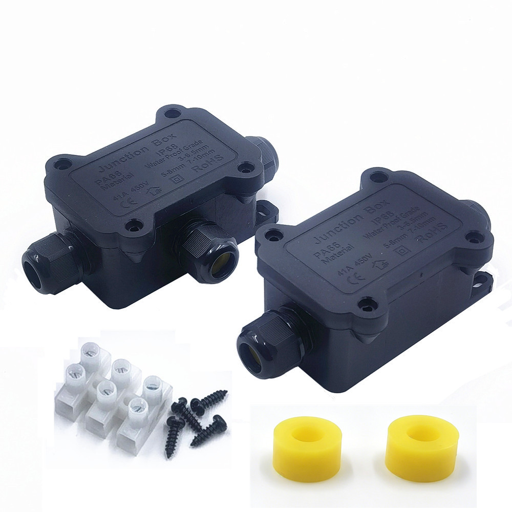 IP68 Waterproof Junction Box 2 – Outdoor Power Outlet Box recenzja i cena