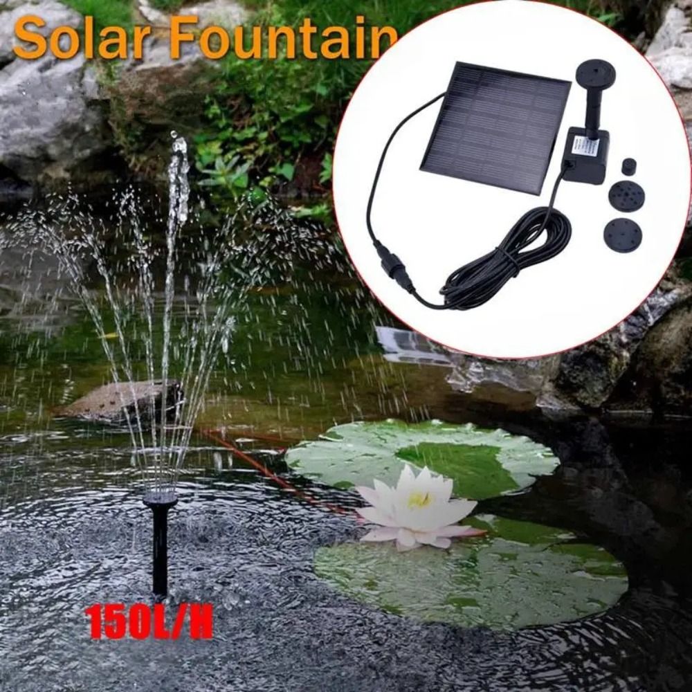 1.4W Mini Solar Fountain Pump  – Outdoor Power Kit recenzja i cena