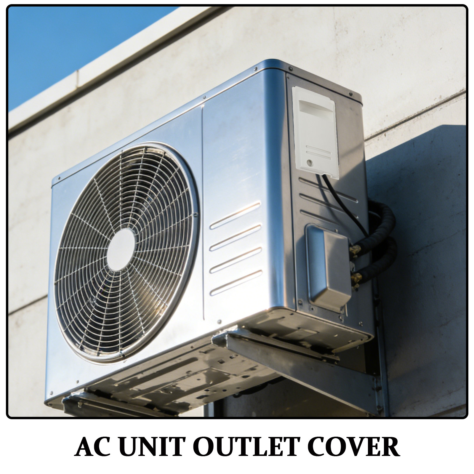 Air Conditioner Outdoor Wiring – Outdoor Power Line Cover recenzja i cena