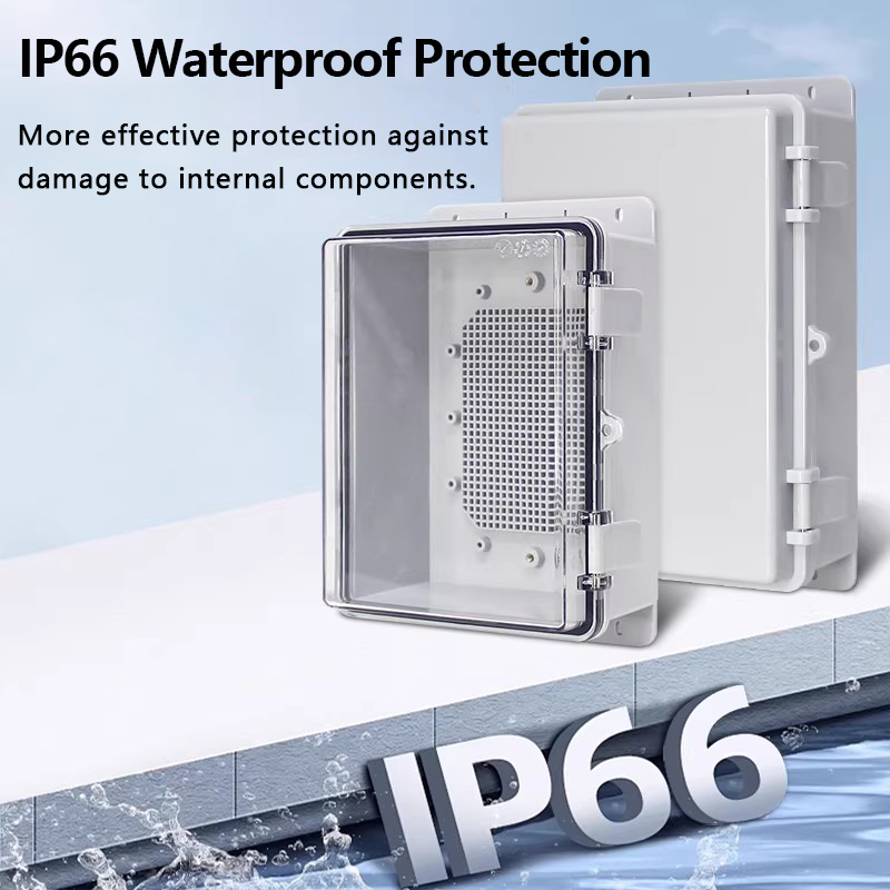 IP66 Waterproof Grey/Transpare – Outdoor Power Outlet Box recenzja i cena