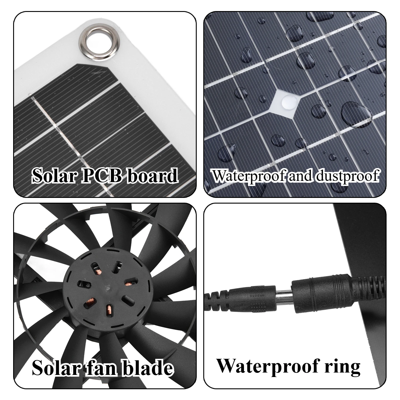 15W 25W NEW Solar Powered Exha – Outdoor Power Kit recenzja i cena