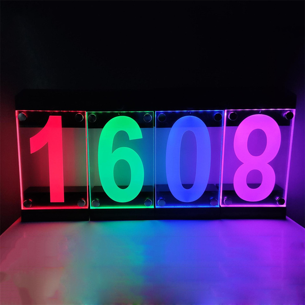 Solar Powered RGB Color House  – Outdoor Power Number recenzja i cena
