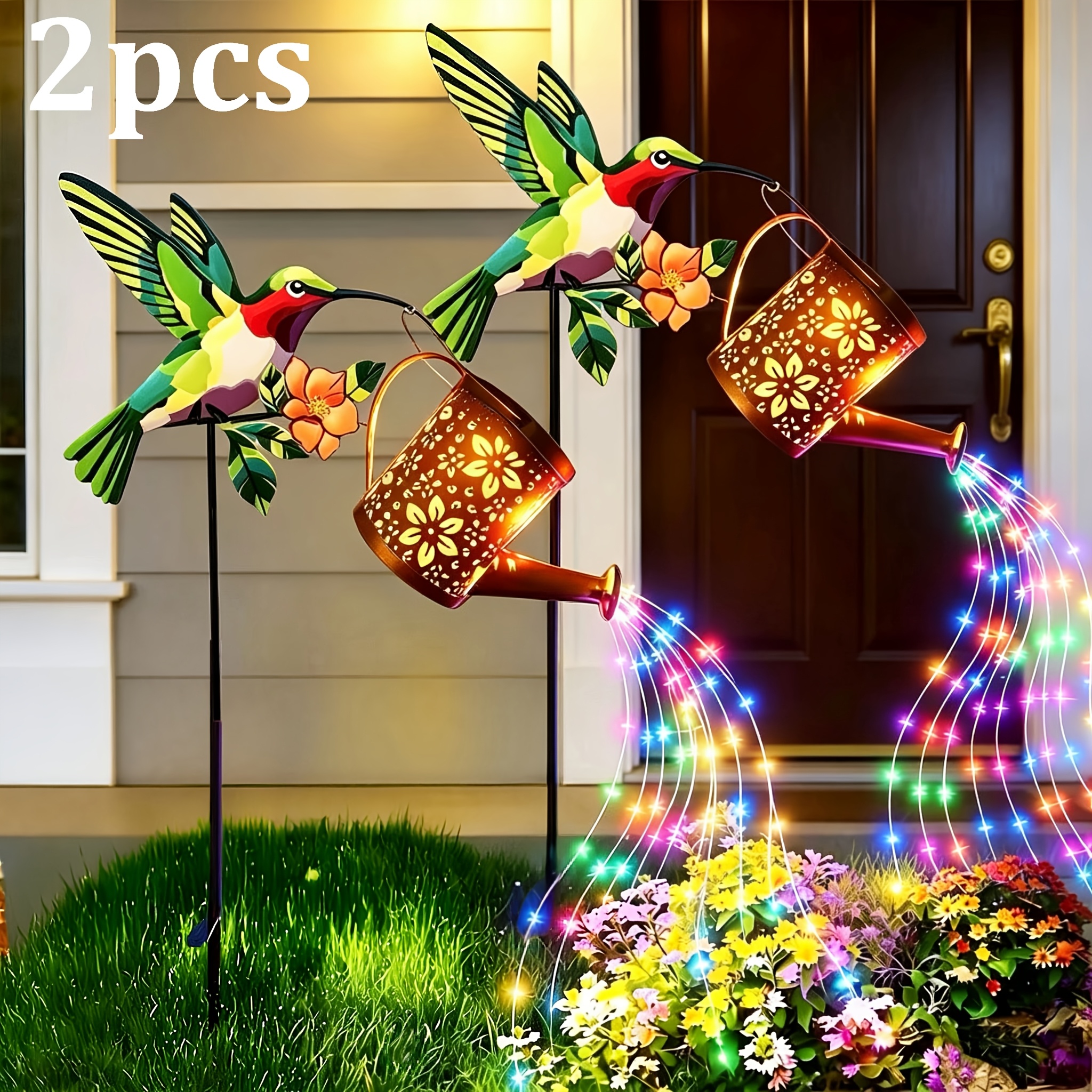 2pcs Hummingbird Solar Garden  – Outdoor Power Vac recenzja i cena