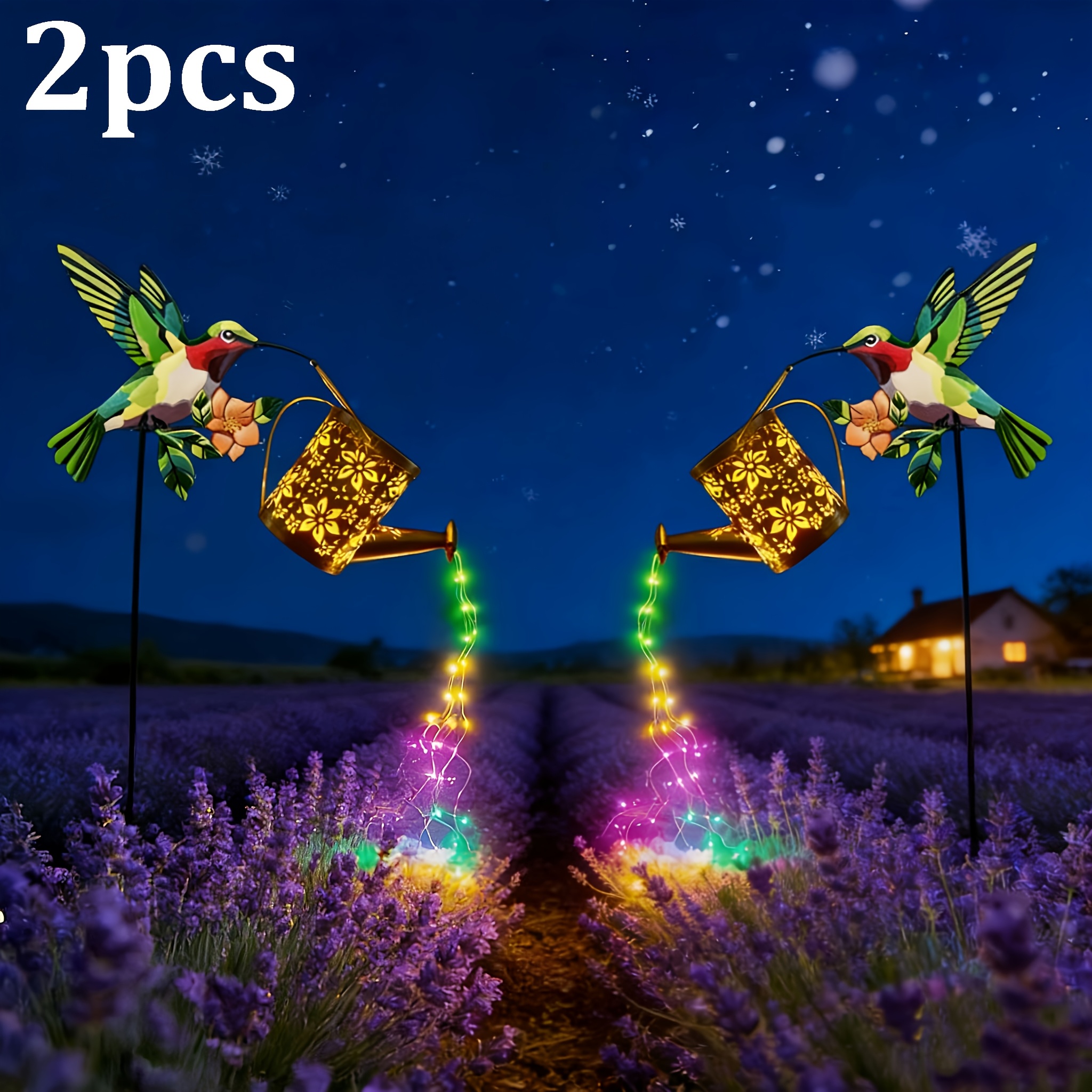 2pcs Hummingbird Solar Garden  – Outdoor Power Vac recenzja i cena