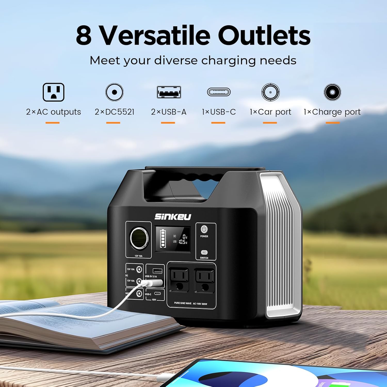 Portable Power Station 300W wi – Outdoor Power Vac recenzja i cena