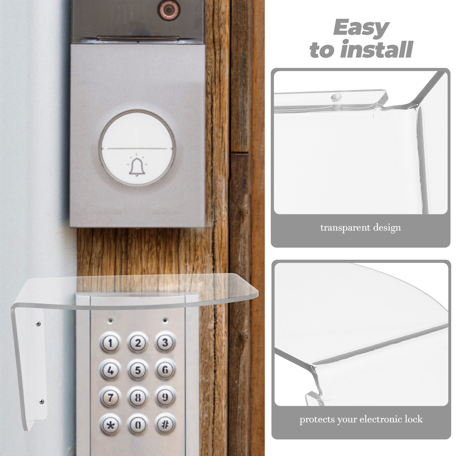 Electronic Door Lock Cover Rai – Outdoor Power Outlet Cover recenzja i cena