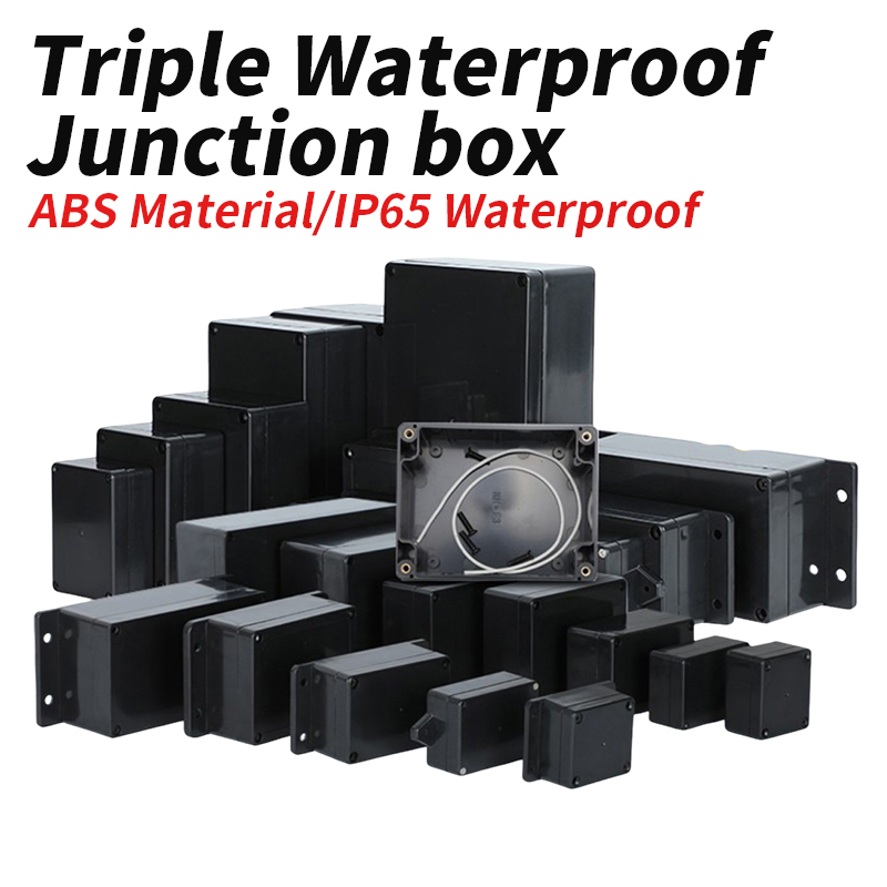 ABS Plastic Black Triple Water – Outdoor Power Outlet Box recenzja i cena