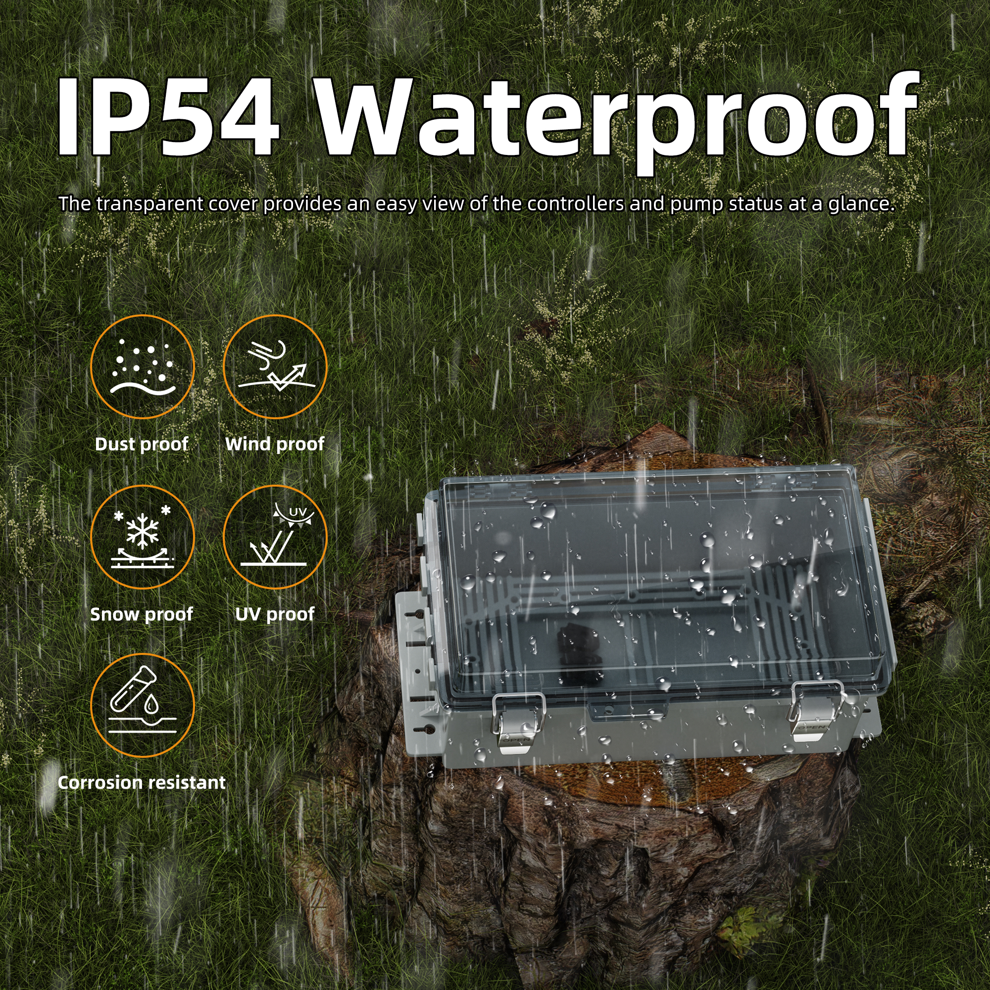DaierTek 9x5x4.3“ Outdoor Exte – Outdoor Power Outlet Cover recenzja i cena