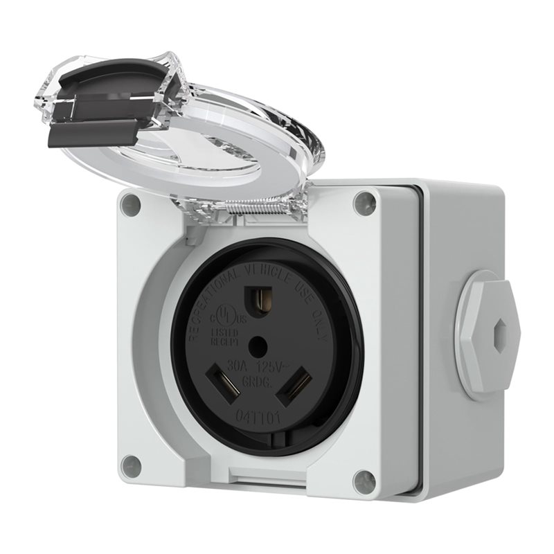 AB34-2X 30Amp Power Outlet Box – Outdoor Power Receptacle Box recenzja i cena