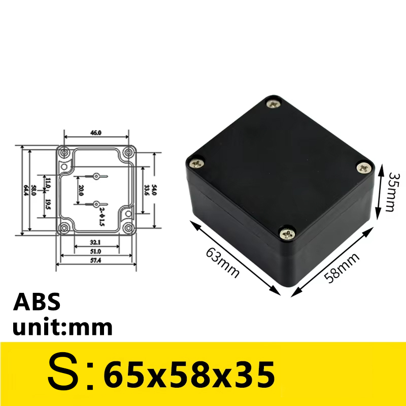 Black Outdoor Waterproof Enclo – Outdoor Power Outlet Box recenzja i cena