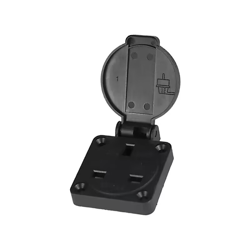 1pcs Britain Black Blue 13A 25 – Outdoor Power Receptacle recenzja i cena