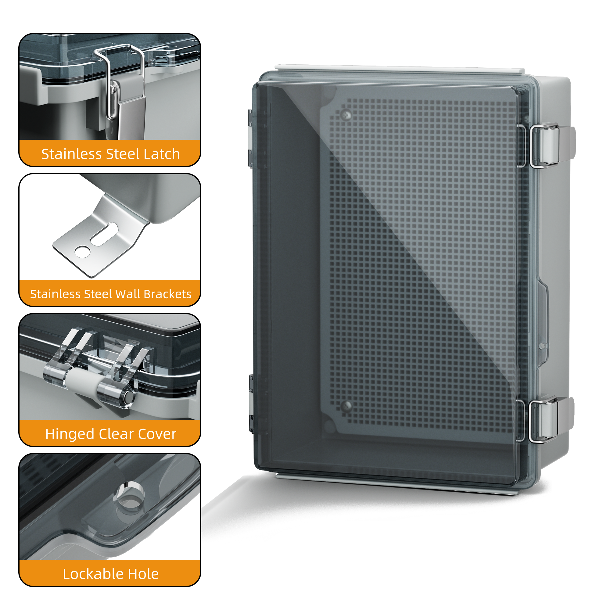 Clear Electrical Enclosure Box – Outdoor Power Outlet Box recenzja i cena