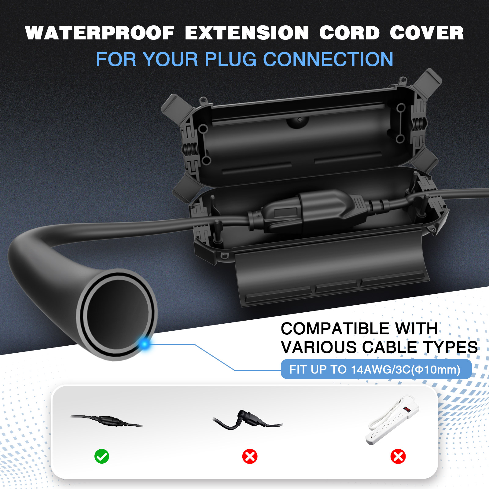 Weatherproof Outdoor Extension – Extension Cord Outdoor recenzja i cena