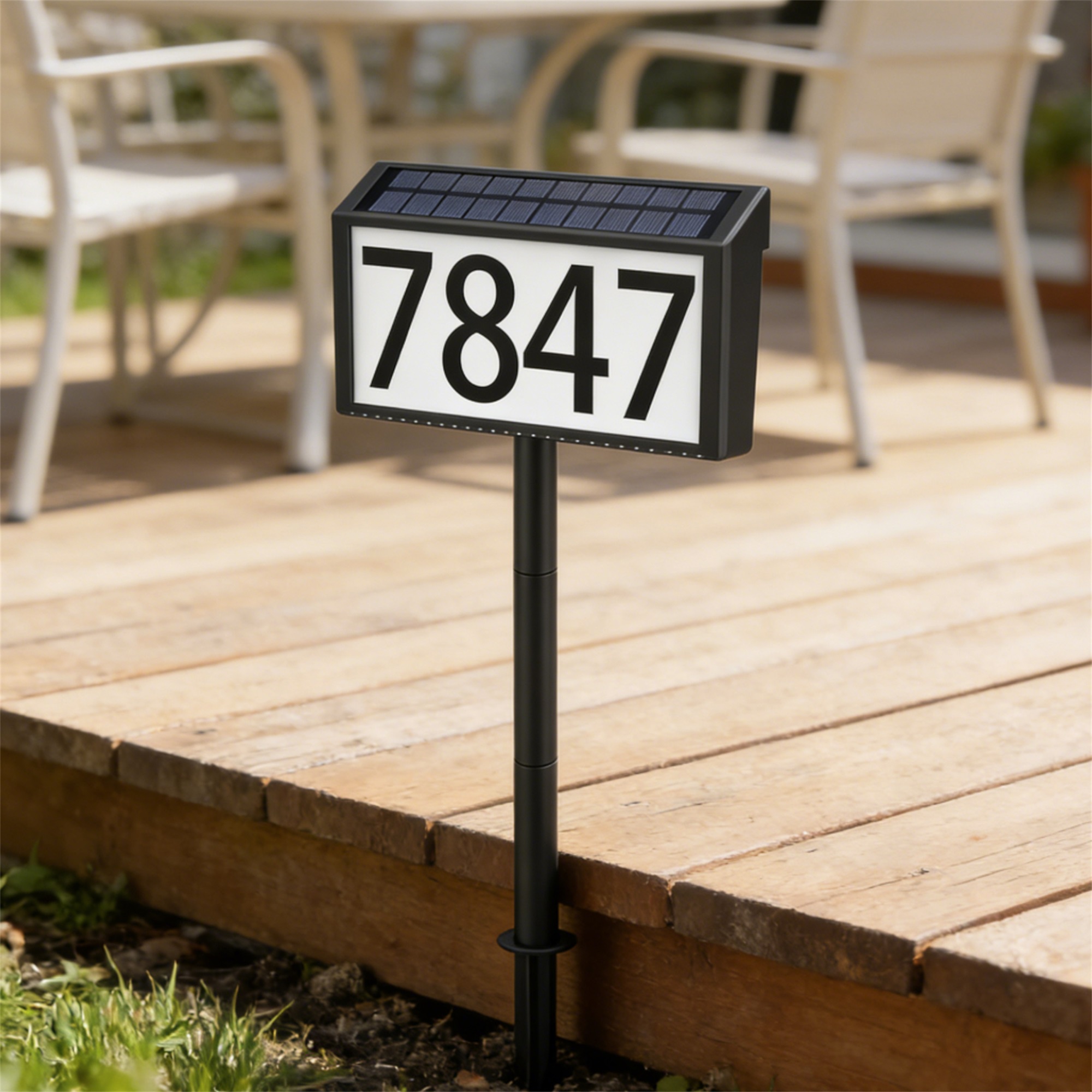 Solar Powered LED House Number – Outdoor Power Number recenzja i cena