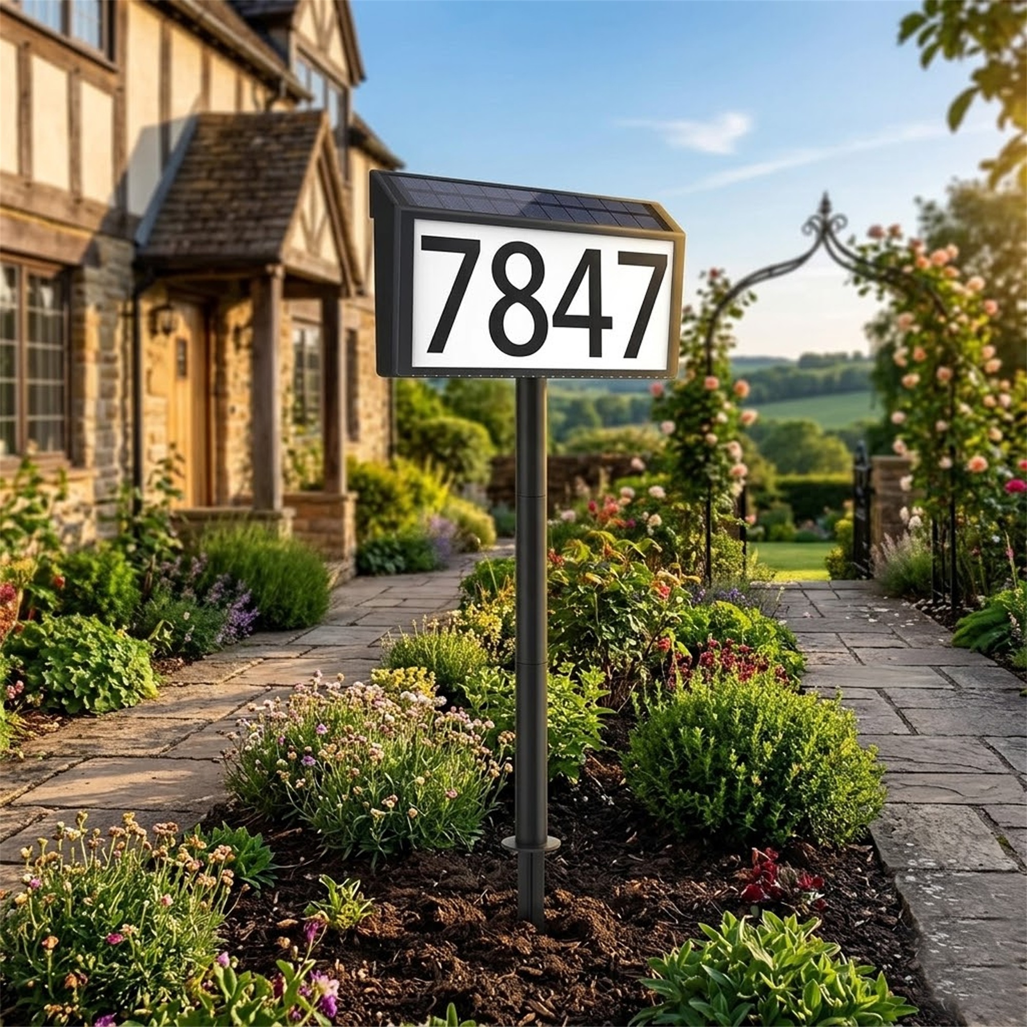 Solar Powered LED House Number – Outdoor Power Number recenzja i cena