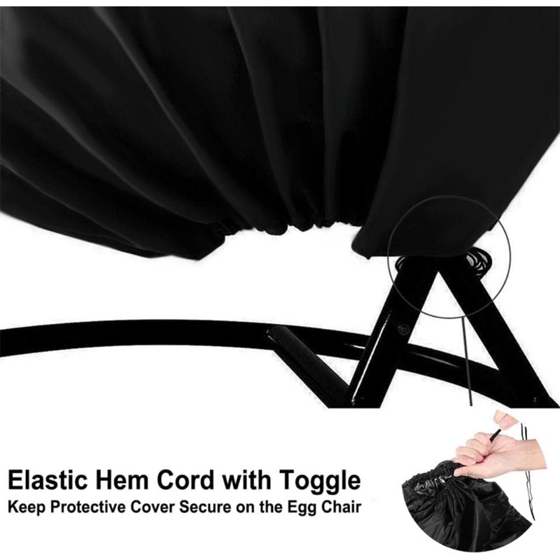 Patio Swing Hanging Chair Cove – Outdoor Power Outlet Cover recenzja i cena