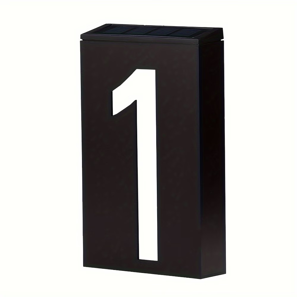 18.5cm Modern Solar-Powered LE – Outdoor Power Number recenzja i cena