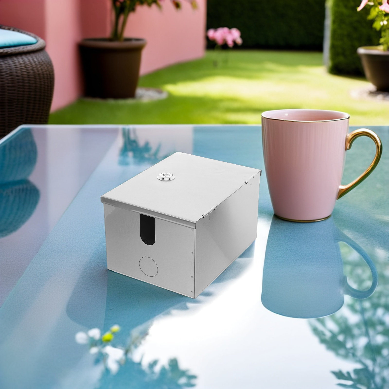 Waterproof Outdoor Electrical  – Outdoor Power Receptacle Box recenzja i cena