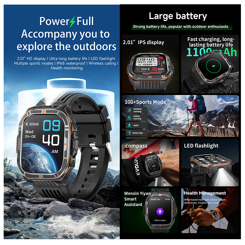 New 1100mAh Big Battery Smart  – Outdoor Power Lead recenzja i cena