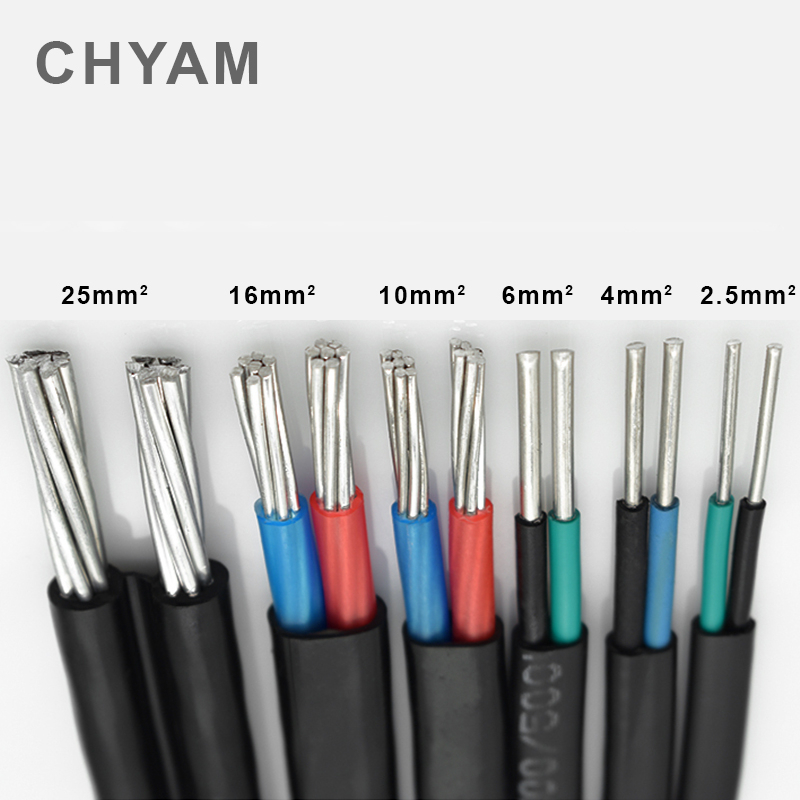 10 Meters Aluminum Wire Black  – Outdoor Power Line Cover recenzja i cena