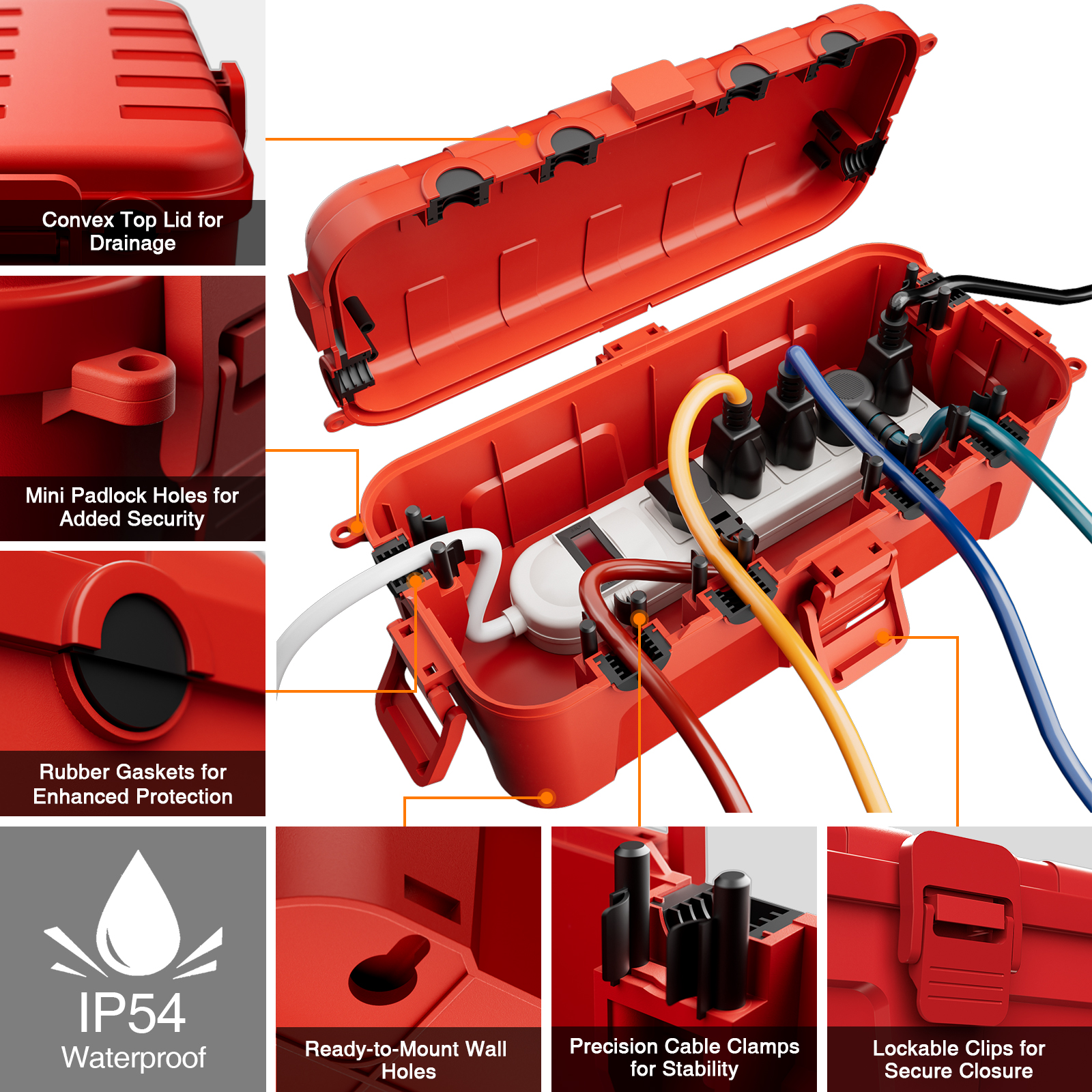 Outdoor Electrical Box Waterpr – Outdoor Power Outlet Cover recenzja i cena