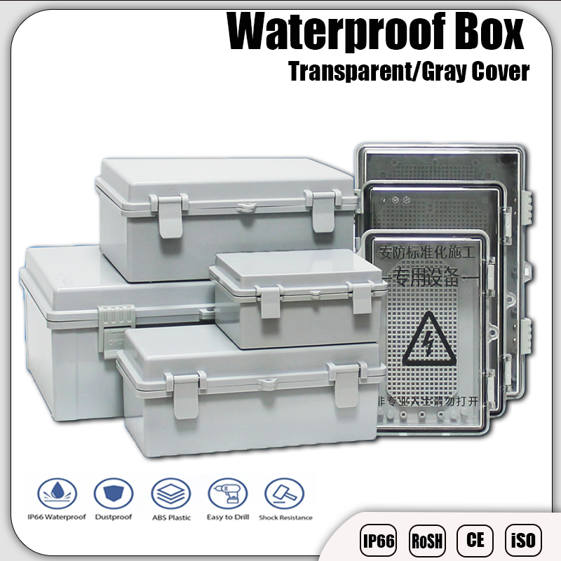 IP66 Electrical Plastic Enclos – Outdoor Power Outlet Box recenzja i cena