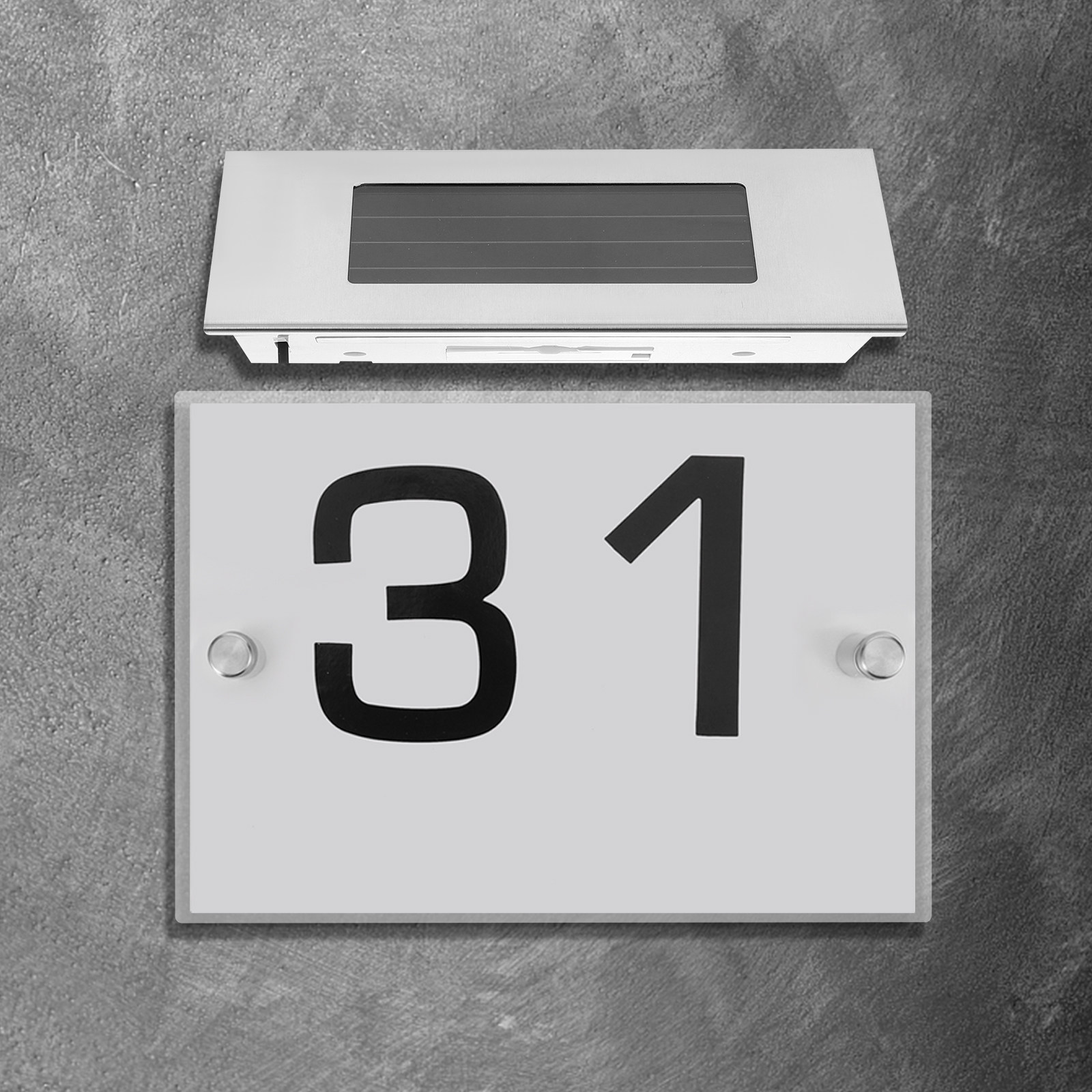 Solar Powered Address Sign Num – Outdoor Power Number recenzja i cena